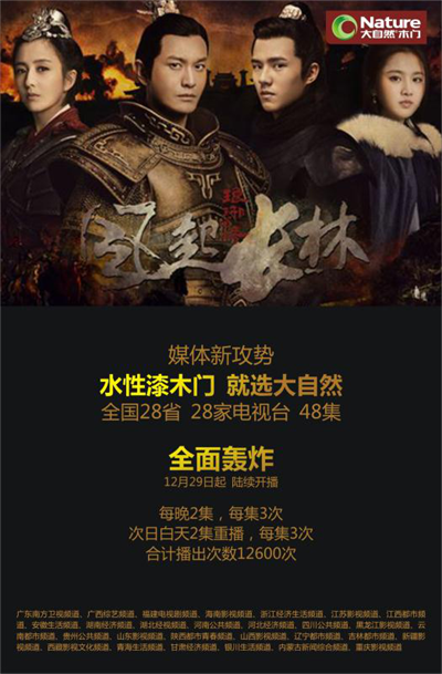 大自然木門發(fā)動(dòng)全媒體攻勢(shì)，搶位水性漆木門